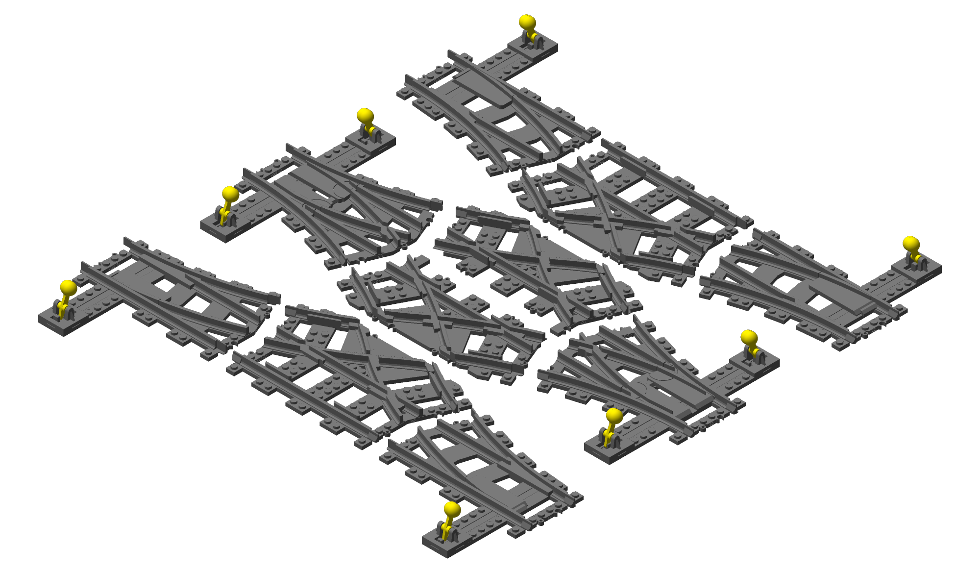 4dbrix-triple crossover-modular-for-lego.png